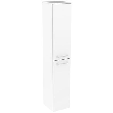 Fackelmann 84753 Hochschrank hängend 30 cm weiß Hochglanz