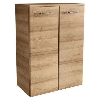 Fackelmann 84262 Doppel Midischrank hängend 60 cm ast eiche