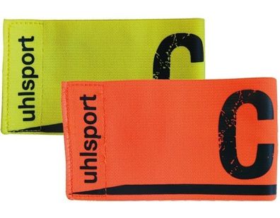 Uhlsport Spielführerarmbinde (Fl. Gelb, Shockred) 1006749