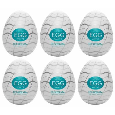 Tenga Egg Wavy II 6er