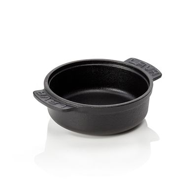 Hot Pot Pfanne Topf Emailliert aus Gusseisen 11x 4 cm