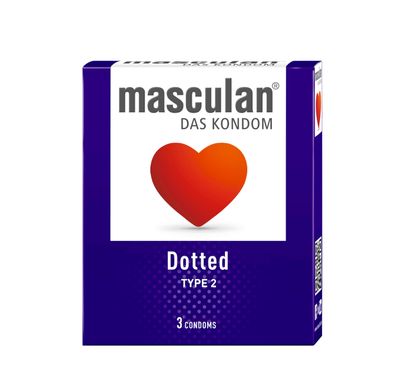 Masculan Dotted 3 St