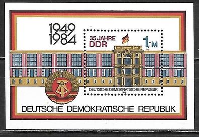 DDR postfrisch Block 77