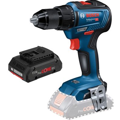 Bosch Akku-Bohrschrauber GSR 18V-55 / 1x 4,0 Ah ProCORE18V Akku