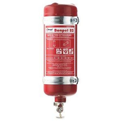 Bonpet - Automatischer Feuerlöscher - Feuer löschen - B2 - 2 Liter - 4 kg - reagiert