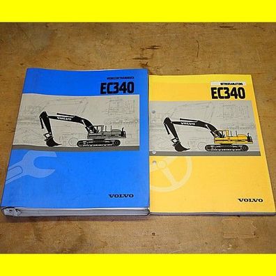 Werkstatthandbuch - Volvo EC340 - Ausgabe 1 + Betriebsanleitung