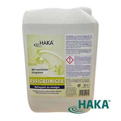 HAKA -Essigreiniger - 3 Liter Kanister