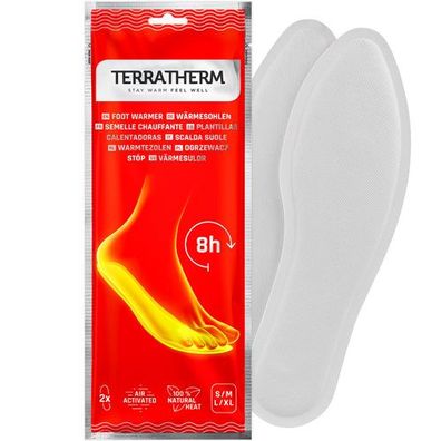 TerraTherm - Wärmesohlen - Größe L 41,5-43,5