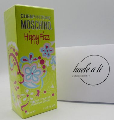 Moschino Cheap and Chic Hippy Fizz Eau de Toilette 30ML * * Discontinued** * * RARO*