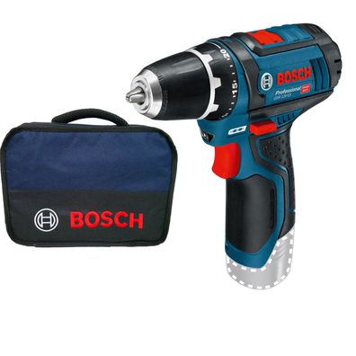 Bosch Akku-Bohrschrauber GSR 12V-15 Solo im Softbag