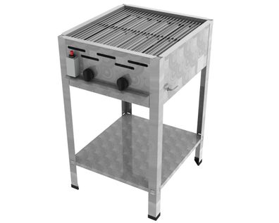 ChattenGlut Gastrobräter 2-flammig 7,3kW mit Rost