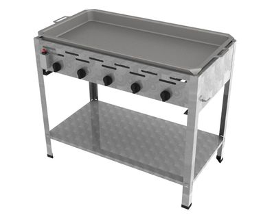 ChattenGlut Gastrobräter 5-flammig 22,5kW mit Pfanne