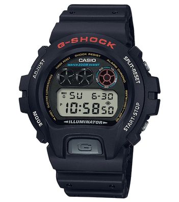 Casio G-Shock Digital Herrenuhr Schwarz DW-6900U-1ER