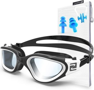 ZABERT W1 Erwachsene Schwimmbrille für Herren & Damen Anti-Beschlag UV-Schutz