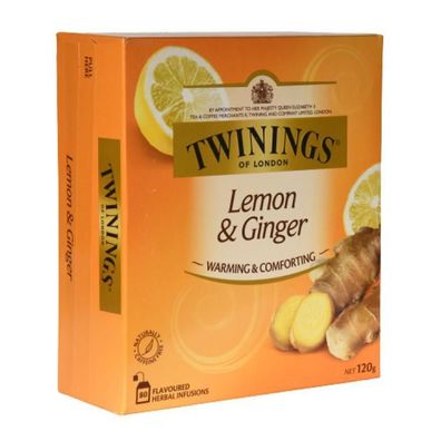 Twinings Lemon & Ginger Teebeutel Maxipack 80 St