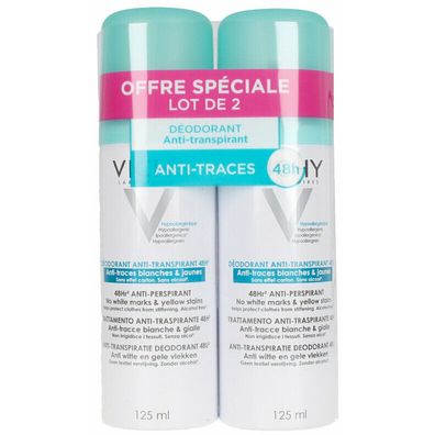 Vichy Deodorant Anti - Transpirant 48h Deo ? Spray 2 x 125ml