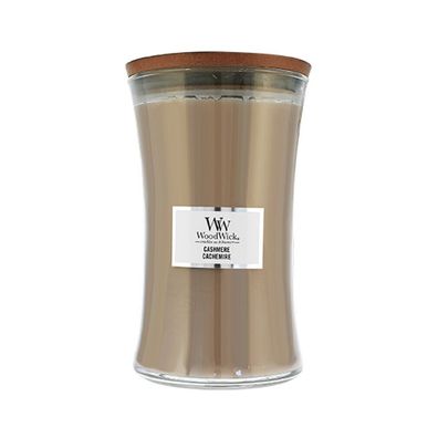 WoodWick Cashmere Duftkerze mit Holzdocht 609,5 g