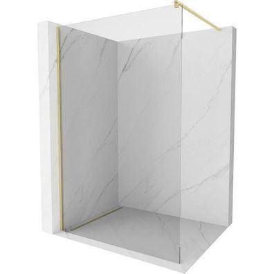 Mexen Kioto Walk-in 55x200cm, geb. Gold, 8mm Glas