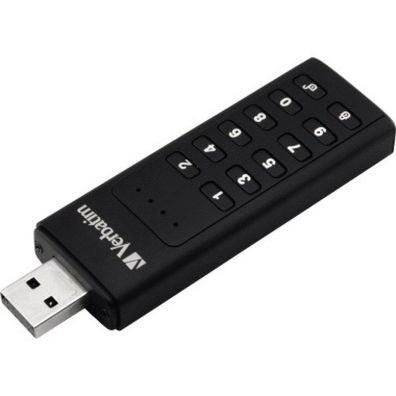 Verbatim USB-Stick Keypad Secure 49429 U Secure USB 3.0 128Gbyte schwarz