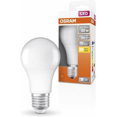 OSRAM LED-Lampe STAR Classic A 60 E27 8,5 W matt