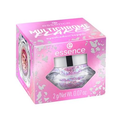 Essence Lidschatten Topper Multi Chrome Flakes 02 Cosmic Feeling Rosa Unicorn