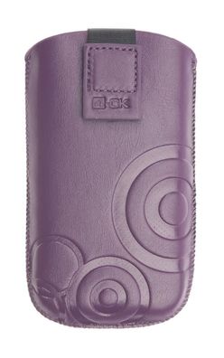 4-OK UP! Handytasche Classic Lila (T7: 122 x 68 x 12mm)