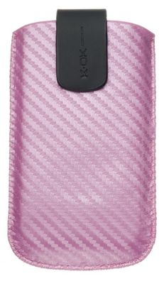 4-OK UP! Handytasche Carbon Pink (TiP: 115 x 62 x 13mm)