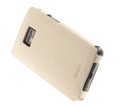 4-OK Wind Tasche für Samsung Galaxy S2 II Beige