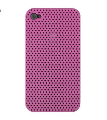 4-OK Rigid Plastic Case Micro PINK für Apple iPhone 4 und 4S