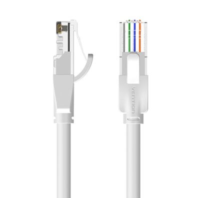 Netzwerkkabel UTP CAT6 Vention RJ45 Ethernet 1000Mbps in Grau RJ45 auf RJ45