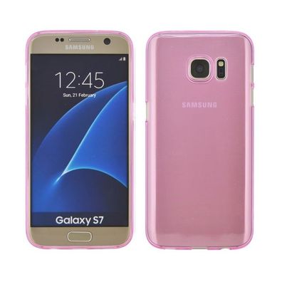 4-OK Protek Ultra Slim 0.2 Schutzhülle für Samsung Galaxy S7 - Rose