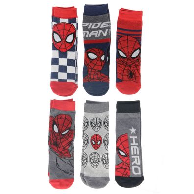 Spiderman Kinder Socken Set 3er Pack Socken, Söckchen, Strümpfe