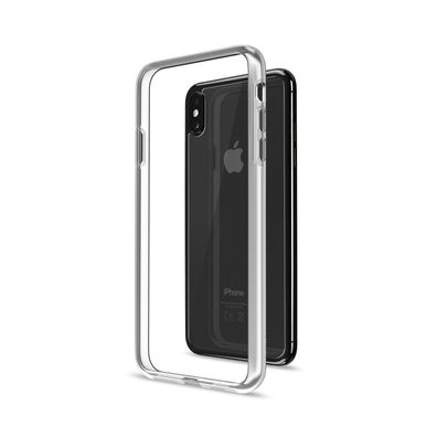 Artwizz Bumper + SecondBack für Apple iPhone XS Max - transluzent