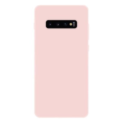 4-OK Slim Colors Schutz Hülle für Samsung Galaxy S10 Plus - Pink