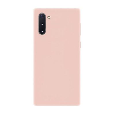 4-OK Silk Cover für Samsung Galaxy Note 10 mit Samt-Innenfutter - Altrosa