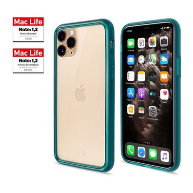 Artwizz Bumper + SecondBack für Apple iPhone 11 Pro - Petrol