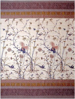 Bassetti Vorteilset: Tagesdecke FONG CREME 265x255 * 9320136 und 1 x Bassetti