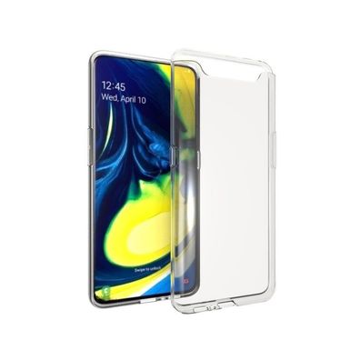 Cyoo Silikon Hülle ultra-dünn für Samsung Galaxy A80/A90 - Transparent