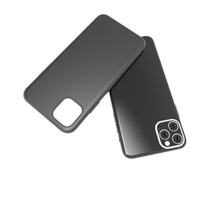 Cyoo Premium Liquid Silicon Hard Cover für Apple iPhone 11 Pro - Schwarz