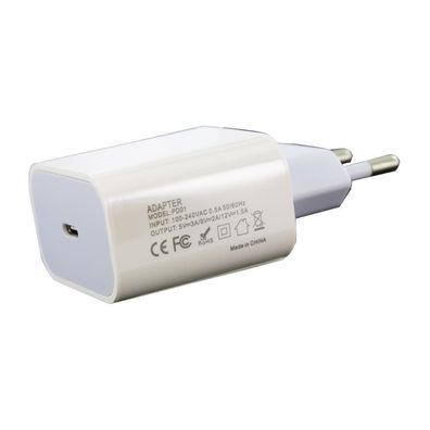 Cyoo Ladegerät PD01 Schnellladegerät mit USB-C Anschluss (20W) - Weiss