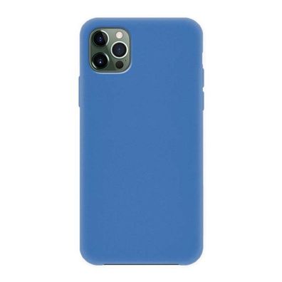 4-OK SILK Cover für Apple iPhone 12 mini mit Samtinnenfutter - Ocean Blue (Blau)