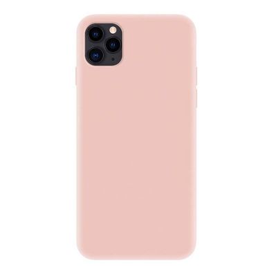 4-OK SILK Cover für iPhone 12 / 12 Pro mit Samtinnenfutter - Pink Sand