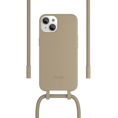 Woodcessories Change Case für iPhone 13 Mini - Taupe