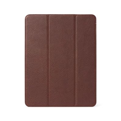 Decoded Leather Slim Cover für iPad Pro/iPad Air 4 - Braun