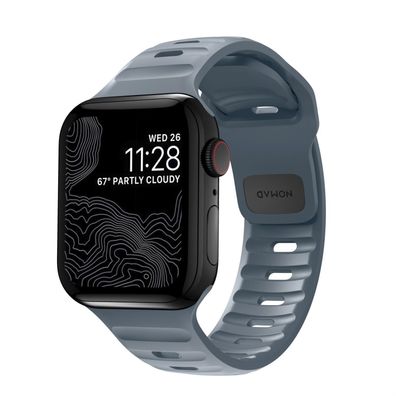 Nomad Sport Strap V2 Armband für Apple Watch 49/45/44/42mm - Marine Blue (Blau)