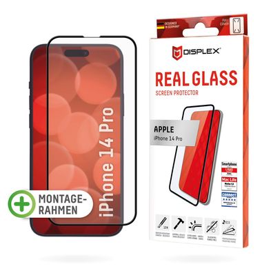 Displex Panzerglas Full Cover Displayschutz für iPhone 14 Pro