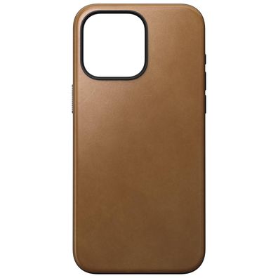 Nomad Modern Leather Case für iPhone 15 Pro Max - English Tan