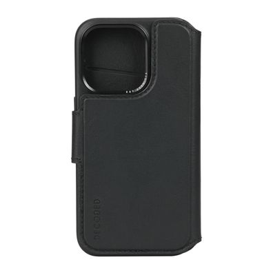 Decoded Leather Detachable Wallet für iPhone 15 Pro Max - Black