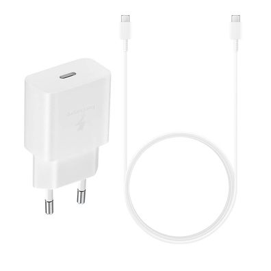 Samsung EP-T1510 Ladegerät 15W inkl. USB-C Kabel - Weiss