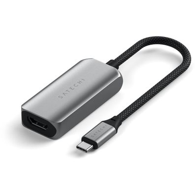 Satechi USB-C auf HDMI 2.1 8K Adapter - Grau